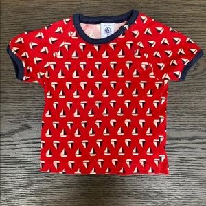 Petit Bateau baby tee